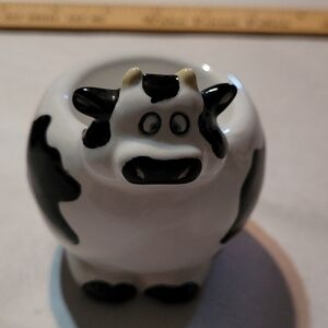 Bella Casa Cow Egg Cup NWT